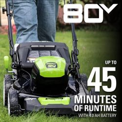 Greenworks 80V Brushless Lawn Mower