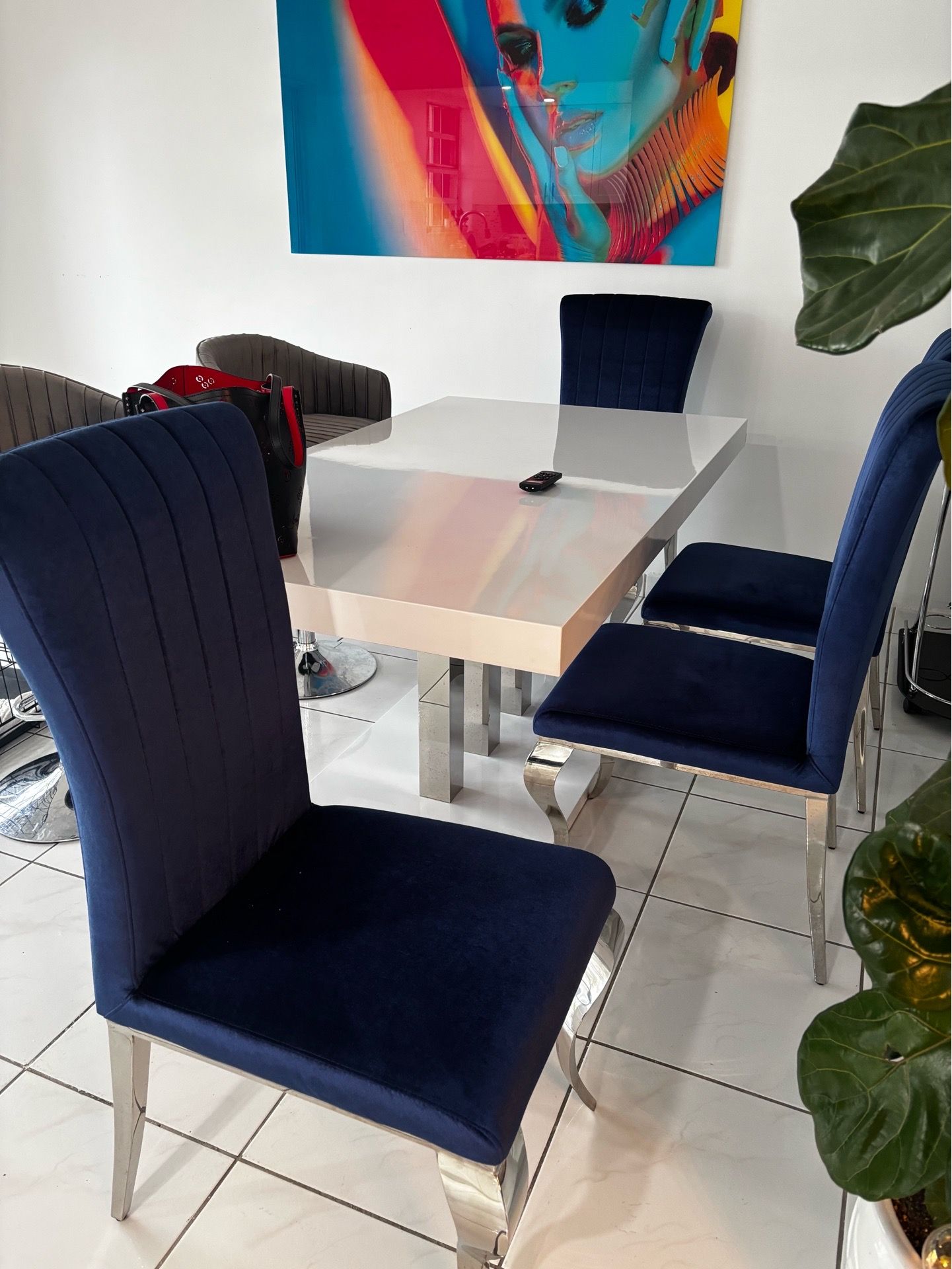Dining table with 4 chairs