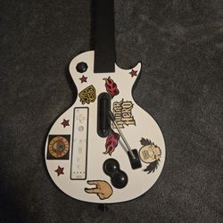 Nintendo Wii - Guitar Hero Les Paul 'White' Wireless Controller