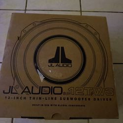 JL Audio 12inch TW3 Subwoofer 