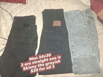 Men jean 34x30 $20
