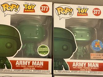 Funko pop Army man set $45