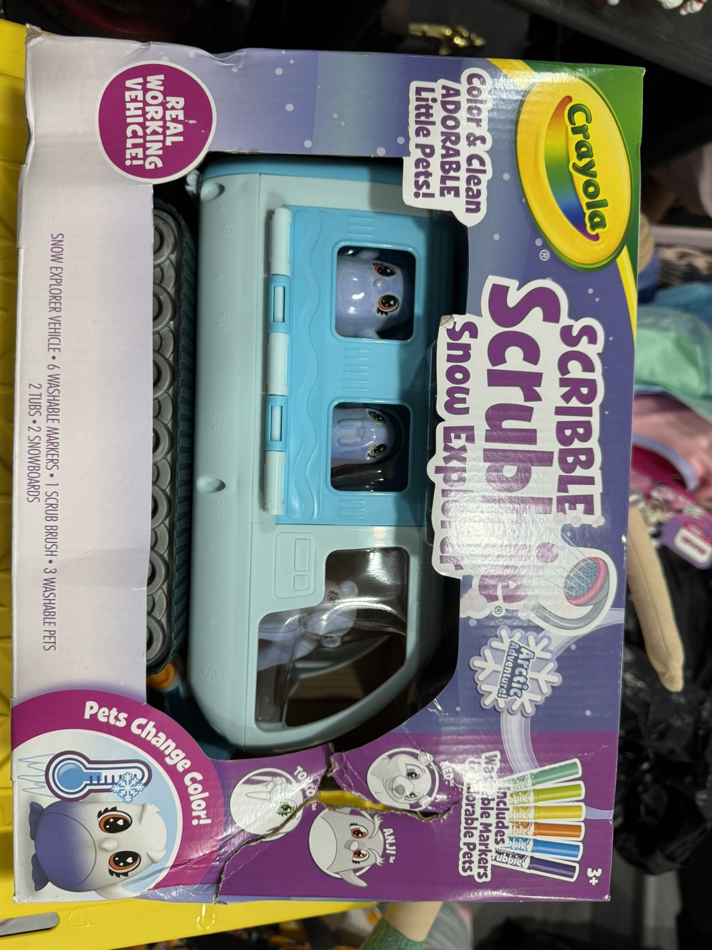 Kids Toy Crayola Scribble Scribble Snow Explorer 