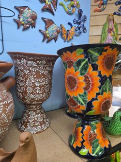 💥💥Talavera Planters 💥💥$85 each.  12031 Firestone Blvd Norwalk CA  90650. Tel:(contact info removed).