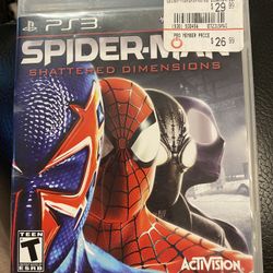 Spider Man Shattered Dimensions PS3 CIB