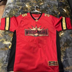 Wrestlemania Jersey With Autographs 