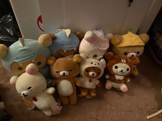 Rilakkuma plushies