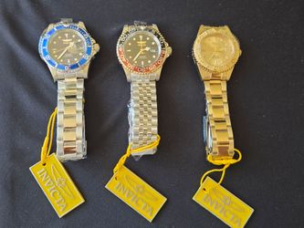 Brand New Invicta Pro Diver Watch Bundle 3 Watches w/ Boxes Papers Tags Gift Set