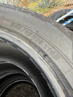 Llantas 265/65R18