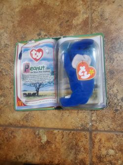 Vintage TY Beanie Baby Teenie Peanut