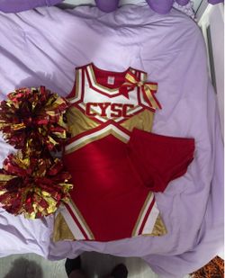 Cheerleading uniform from CYSC in Youth Large