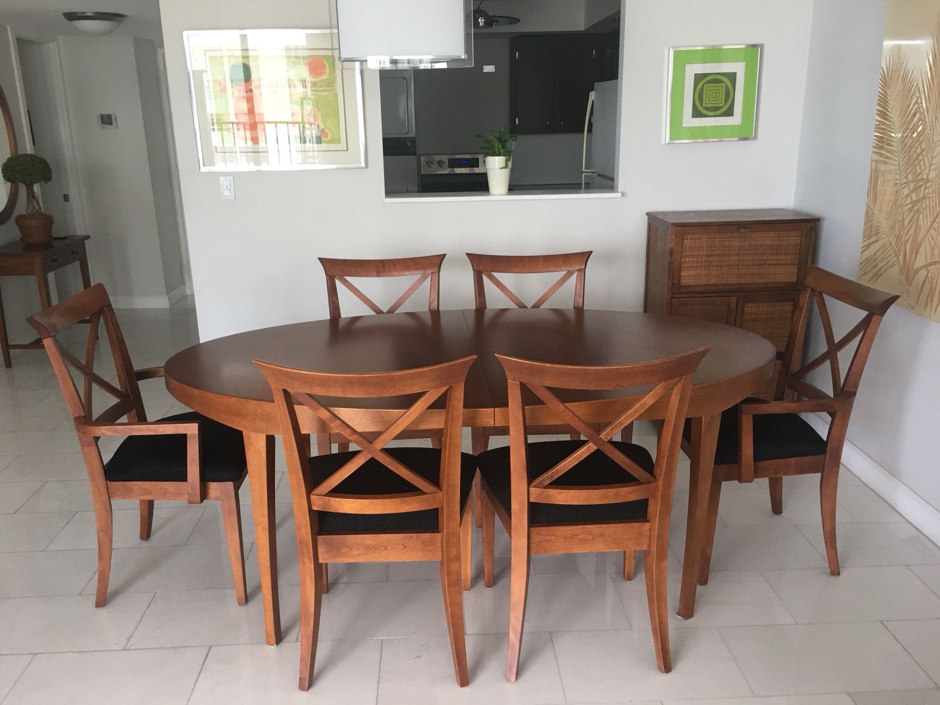 Solid Wood Maple Dining Table