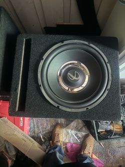 Infinity 12” subwoofer