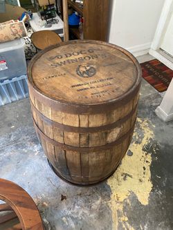 Whiskey barrel