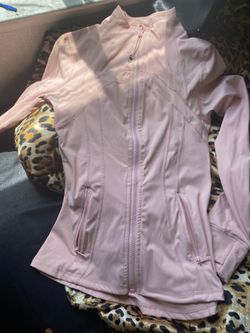 Light pink Lulu define jacket