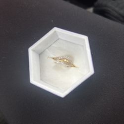 10k Gold Diamond Ring