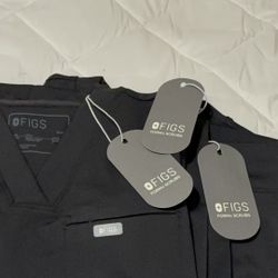 Figs Scrub Sweater Jacket 