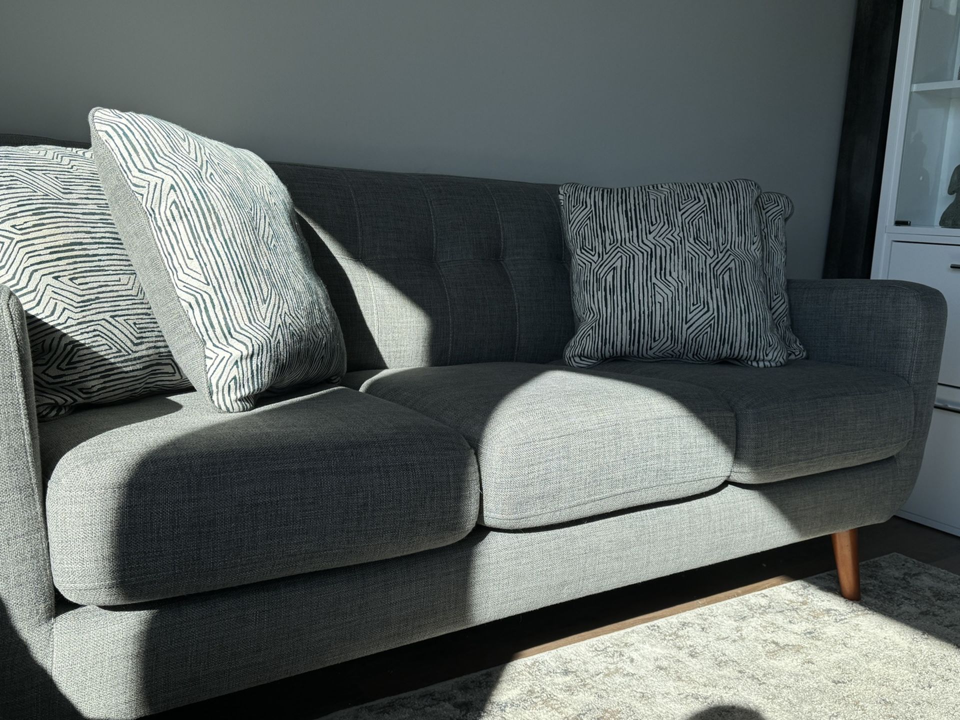 72” Bettie Gray Couch