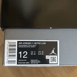 Jordan 11 Low 250