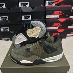 Nike Air Jordan 4 Retro SE Craft Medium Olive FB9927-200 Size 9.5 Brand New