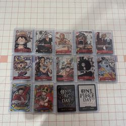 One piece TCG singles