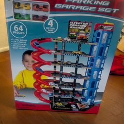Toy Car Garage Track New