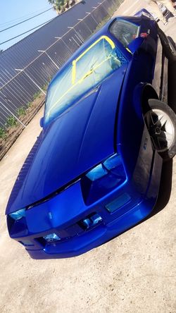 We do paint jobs and bodywork