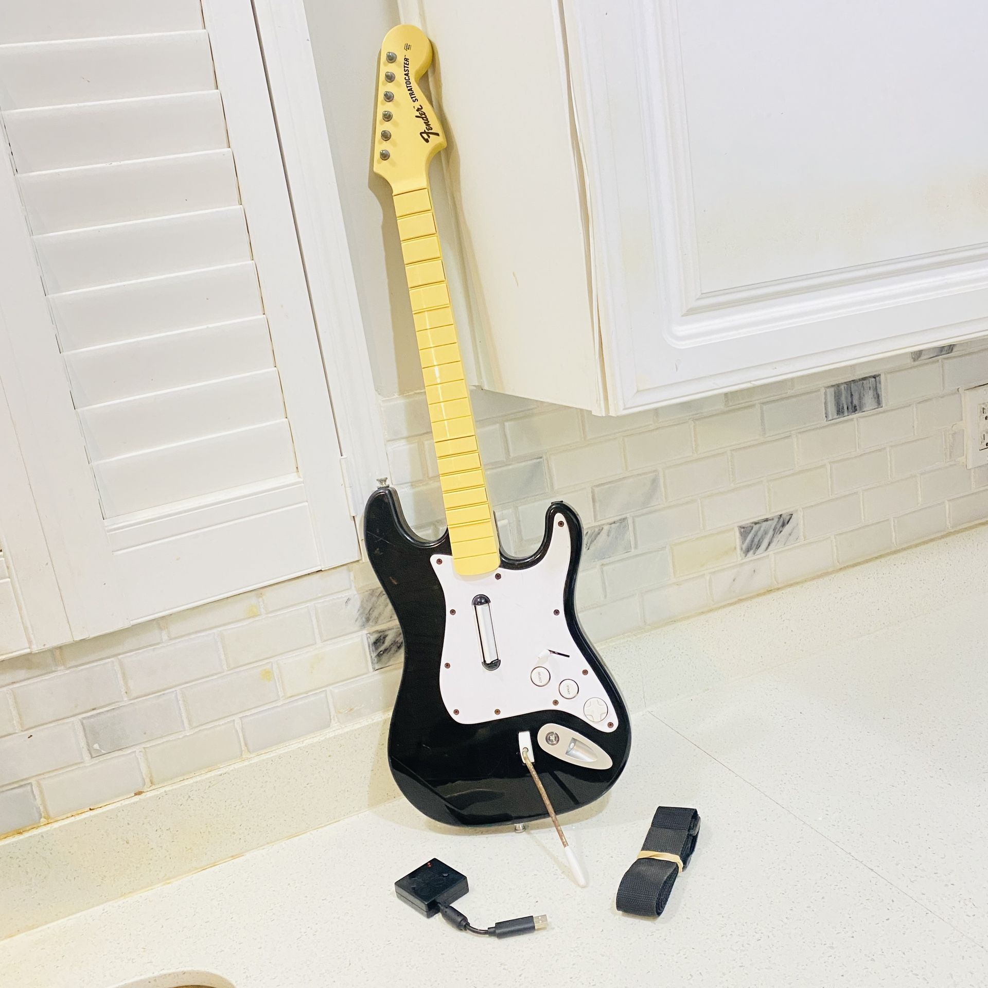 Fender Stratocaster PS2 PS3 Rock Band Guitar 822151 Guitar Dongle w/ Strap,All Products : American Fashion Style Bags On Sale