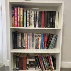 White Bookshelf (3 Shelves)