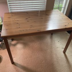 Small Wood Table / Desk