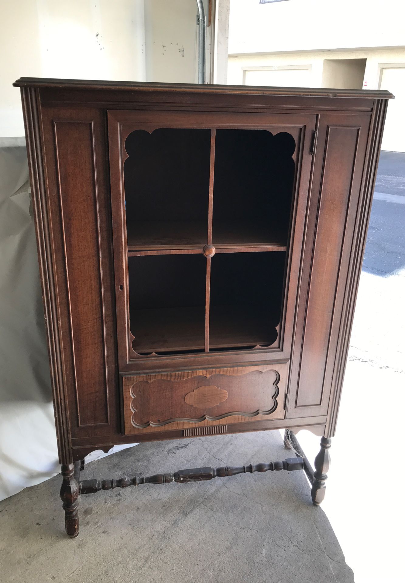 Old antique cabinet.