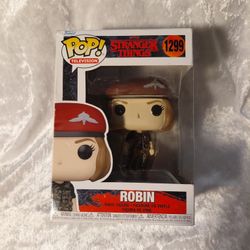 Funko Pop Figure Of Robin, Series Stranger Things