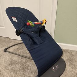Baby Bjorn Bouncer Bliss With Toy Bar! PRISTINE