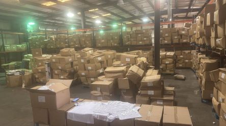 White T-Shirts by the Pallet – 2,520 Blank Tees
