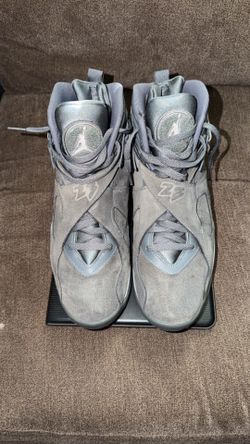 Men’s Jordan Cool Grey 8 Size 12