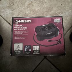 Husky 120-volt Inflator Air Pump