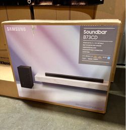 Samsung ~ Soundbar (HW-B73CD) 5.1 Ch. Home Theater - Wireless Sub, Dolby Digital Surround Sound