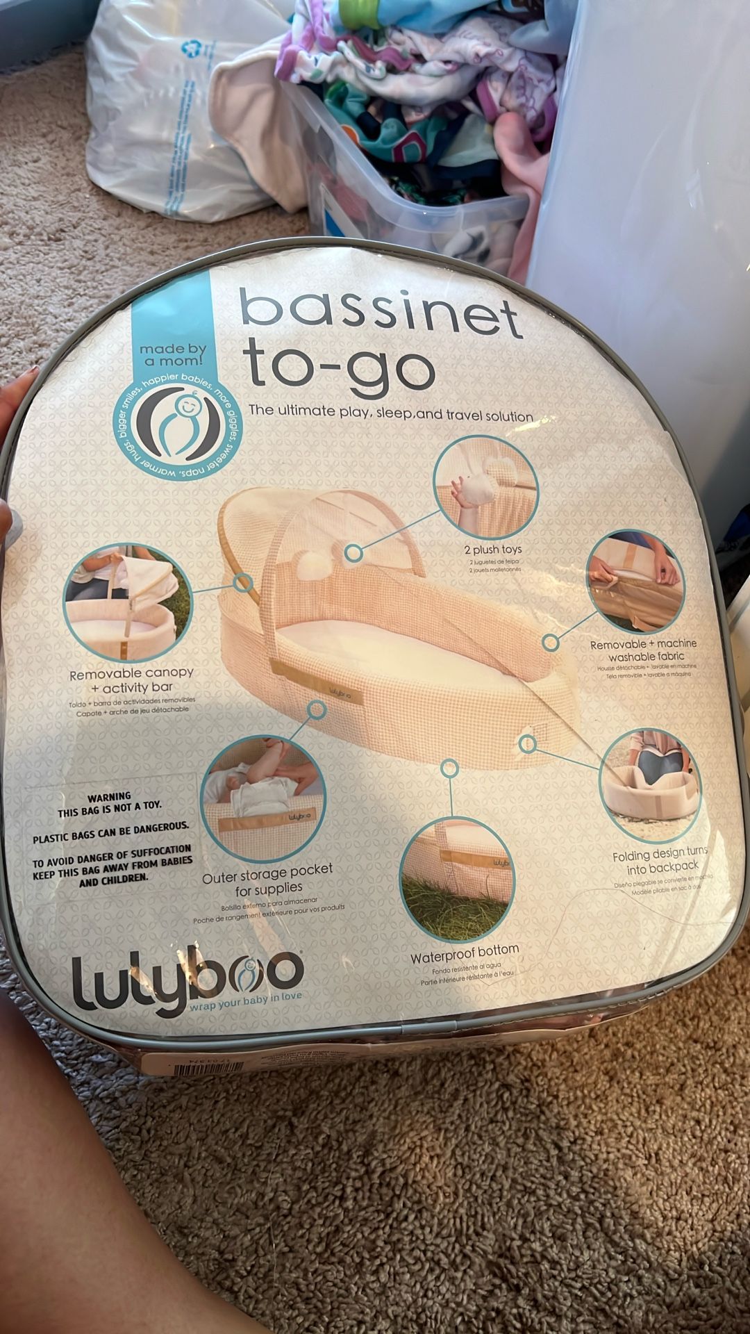 Lulyboo Bassinet To Go