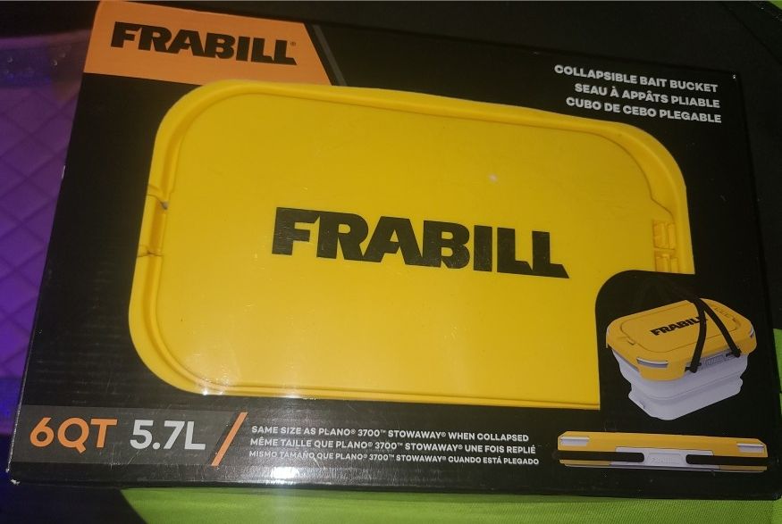 FRABILL Collapsible Bait Bucket