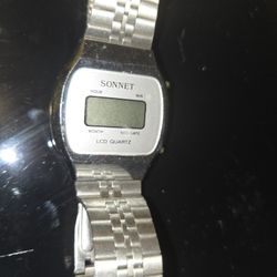 Three Vtg, LED  Quartz  Sonnet Watch 