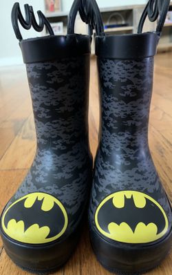 Batman rain boots 5c
