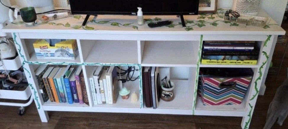 Wooden Bookshelf