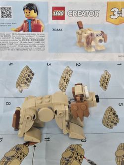 Lego 30666 Creator 3-in-1 Puppy Gift Animals 
