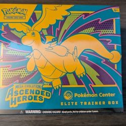 Pokemon Center Ascended Heroes Elite Trainer Box
