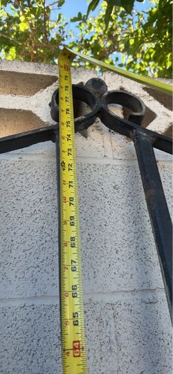 Security iron gate