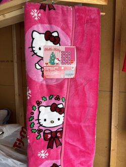 Hello Kitty Christmas Blanket 
