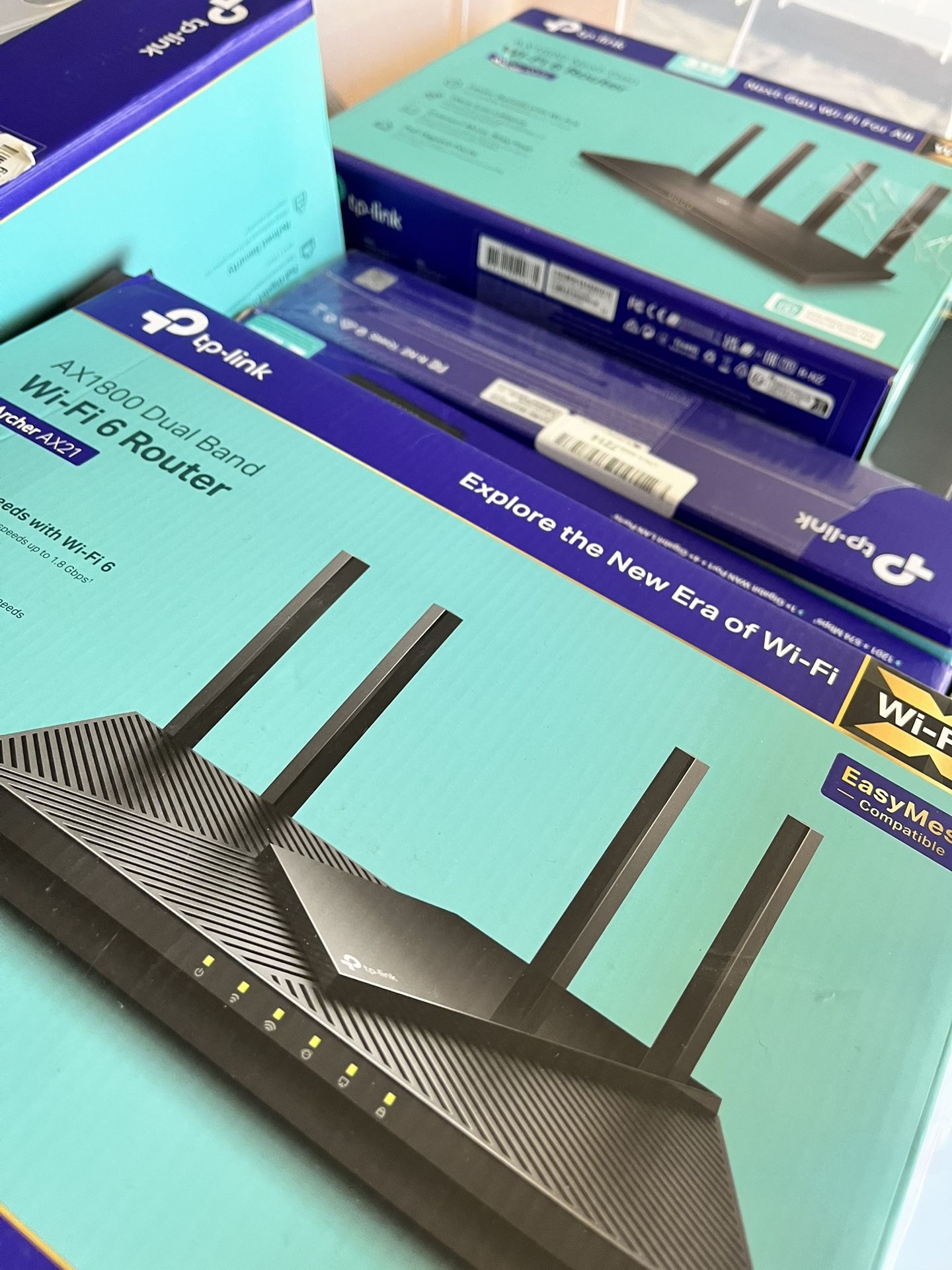 NEED GONE! WiFi 6 router – fast signal, better coverage