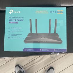 TP-link AX1500 Wi-Fi 6 Router