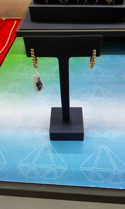 Hoop Earrings - Yellow Gold 10k (.417) 3 grams