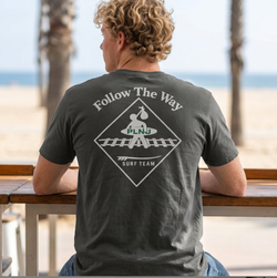 PLNU Surf Team "Follow The Way — PLNU Graphic Tee